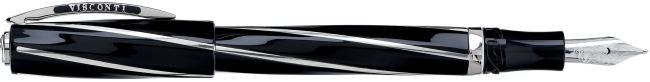 Visconti Divina Black Oversize fountain pen - stilografica